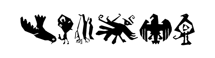 CorneredBirds  Free Fonts Download