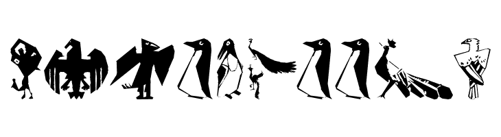 CorneredBirds  Free Fonts Download