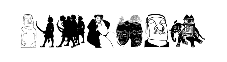 EthnicReconstructions  Free Fonts Download