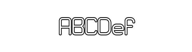 Brave New Era [outline] G98  Free Fonts Download