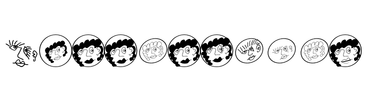 MKartoonHeads  Free Fonts Download