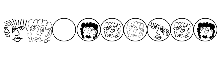 MKartoonHeads  Free Fonts Download