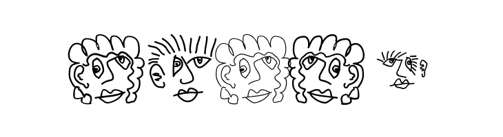 MKartoonHeads  Free Fonts Download