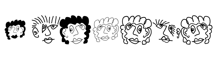 MKartoonHeads  Free Fonts Download