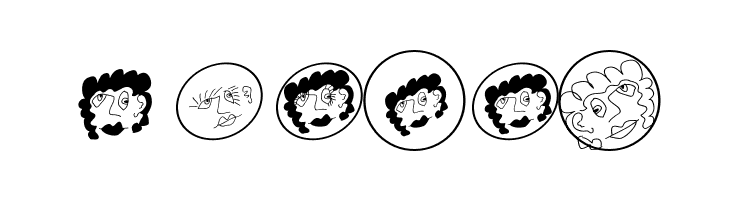 MKartoonHeads  Free Fonts Download