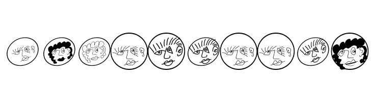 MKartoonHeads  Free Fonts Download