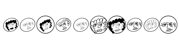 MKartoonHeads  Free Fonts Download