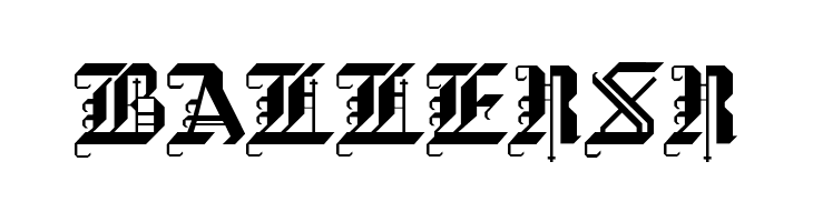 Black Forest Regular  Free Fonts Download