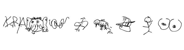KarlasZeichnungen  Free Fonts Download