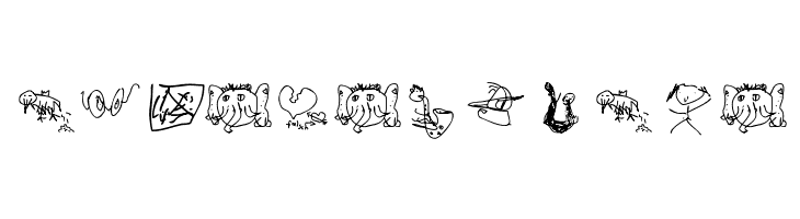 KarlasZeichnungen  Free Fonts Download