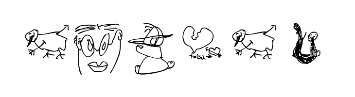 KarlasZeichnungen  Free Fonts Download