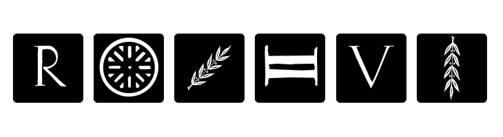 RomanaCapsClassicSquares  Free Fonts Download