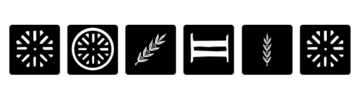RomanaCapsClassicSquares  Free Fonts Download