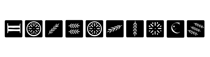 RomanaCapsClassicSquares  Free Fonts Download