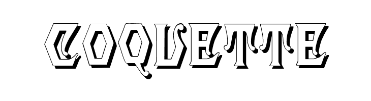 Angular Shadow  Free Fonts Download