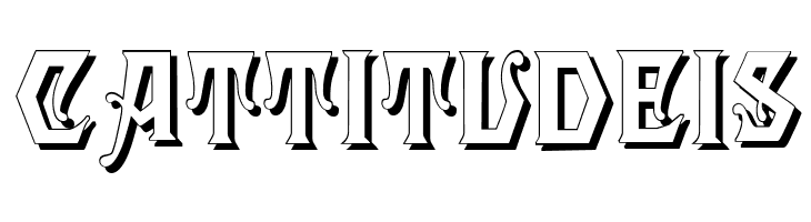 Angular Shadow  Free Fonts Download