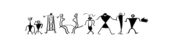 DadaMeetsStoneage  Free Fonts Download