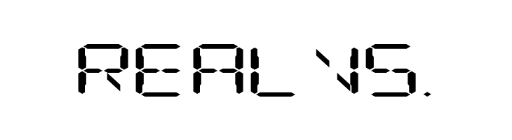 Digital Readout ExpUpright  Free Fonts Download