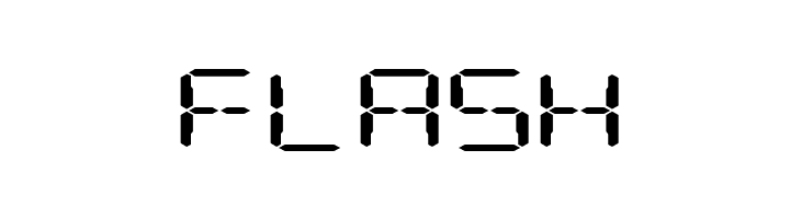 Digital Readout ExpUpright  Free Fonts Download