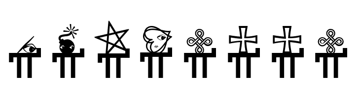 HypocriSymbols  Free Fonts Download