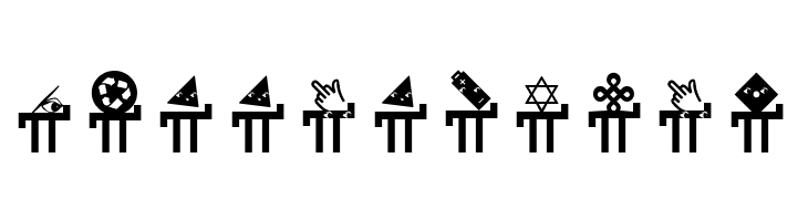 HypocriSymbols  Free Fonts Download