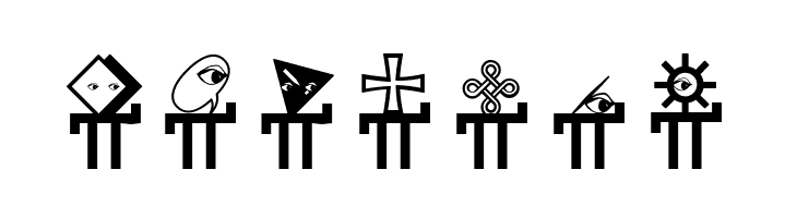 HypocriSymbols  Free Fonts Download