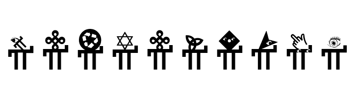 HypocriSymbols  Free Fonts Download