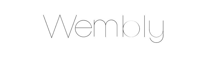 Monofred-UltraLight  Free Fonts Download