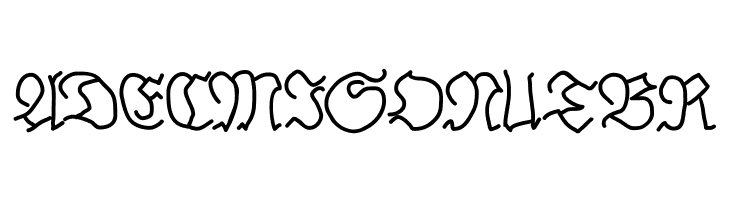 BrokenHand  Free Fonts Download