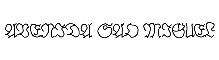 BrokenHand  Free Fonts Download