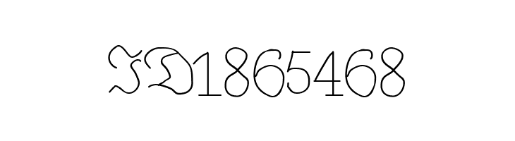BrokenHandLight  Free Fonts Download
