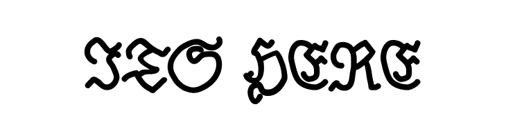 BrokenHand-Bold  Free Fonts Download