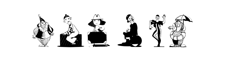 Clowns  Free Fonts Download