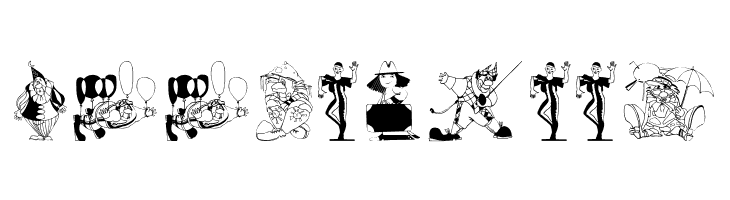 Clowns  Free Fonts Download