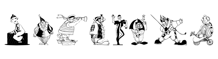 Clowns  Free Fonts Download