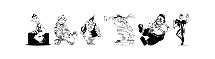 Clowns  Free Fonts Download