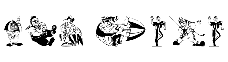 Clowns  Free Fonts Download