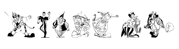 Clowns  Free Fonts Download