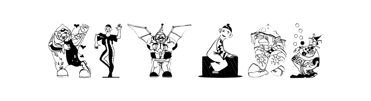 Clowns  Free Fonts Download