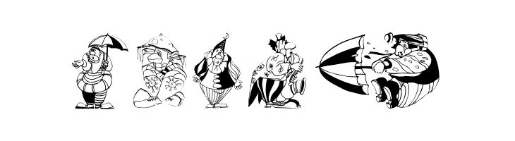 Clowns  Free Fonts Download