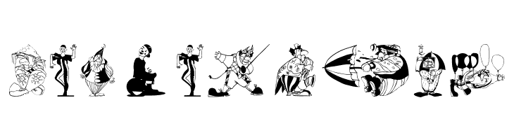Clowns  Free Fonts Download