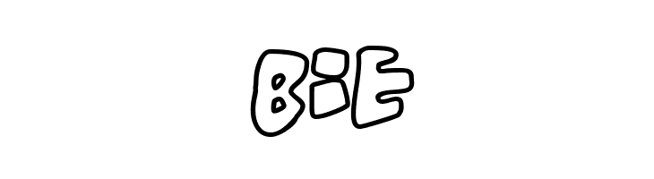 Vitamin outlined  Free Fonts Download