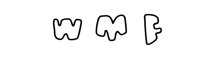 Vitamin outlined  Free Fonts Download