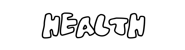 Vitamin outlined  Free Fonts Download