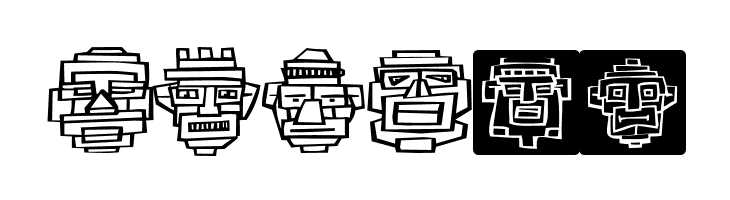 Aztecish  Free Fonts Download