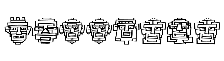 Aztecish  Free Fonts Download