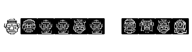 Aztecish  Free Fonts Download