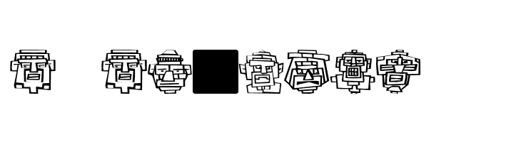 Aztecish  Free Fonts Download