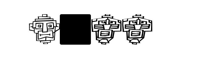 Aztecish  Free Fonts Download