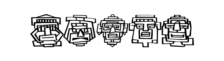 Aztecish  Free Fonts Download